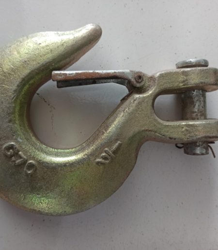 Clevis grab hook forged