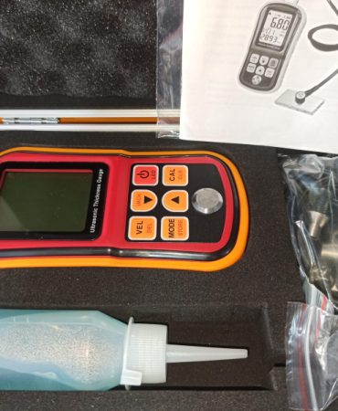 Ultrasonic thickness meter Measuring